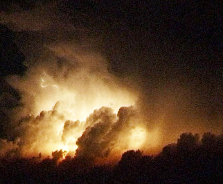 Ange Leccia. L’orage, vidéo sonore.